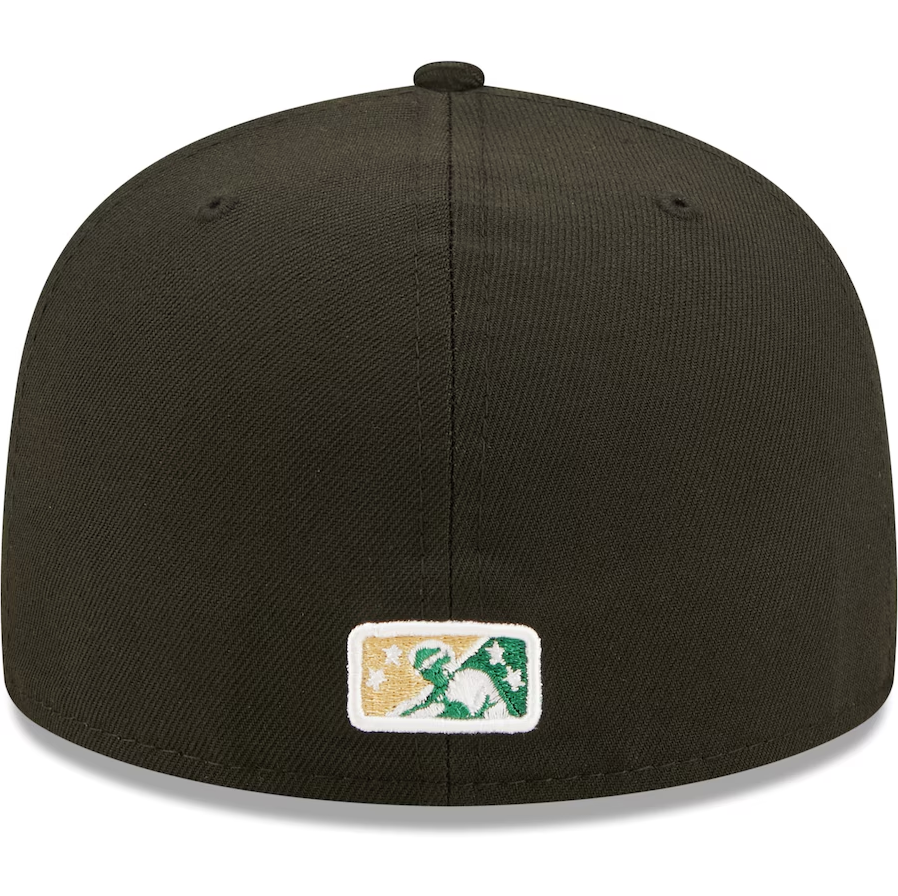 New Era - 59fifty Fitted - MiLB - AC Perf - Augusta Green Jackets - Black - Headz Up 