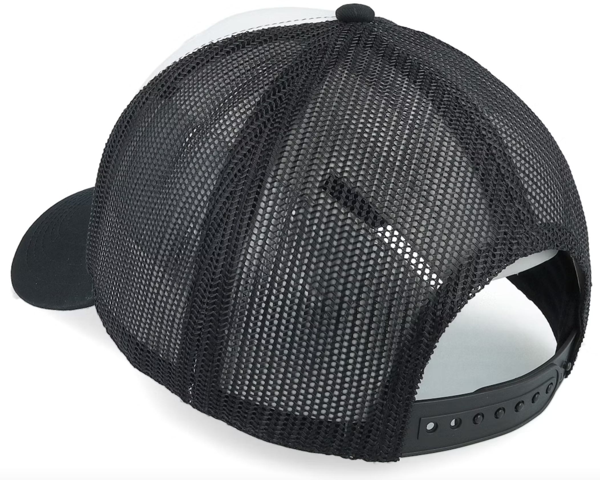 John Deere - Current JD TM Embroidery Trucker - Black/White - Headz Up 