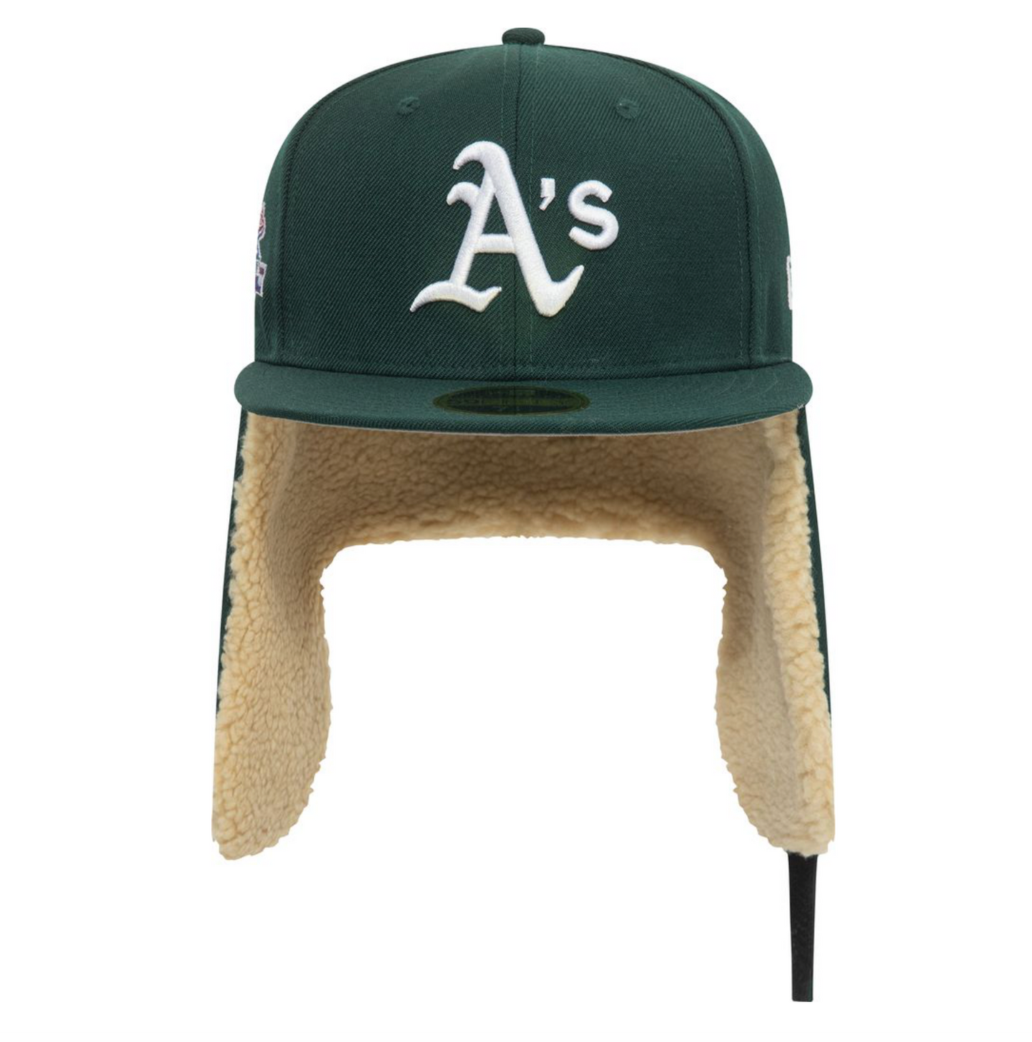 New Era - 59FIFTY Fitted Cap - DOGEAR - Oakland Athletics - Dark Green