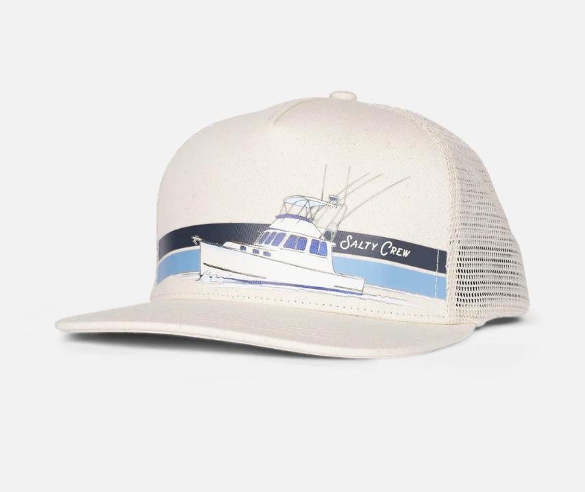 Salty Crew - Water Line - Trucker Cap - Salt - Headz Up 