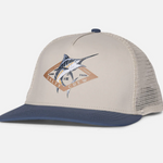 Salty Crew - Diamond Marlin - Trucker Cap - Oyster/Slate - Headz Up 