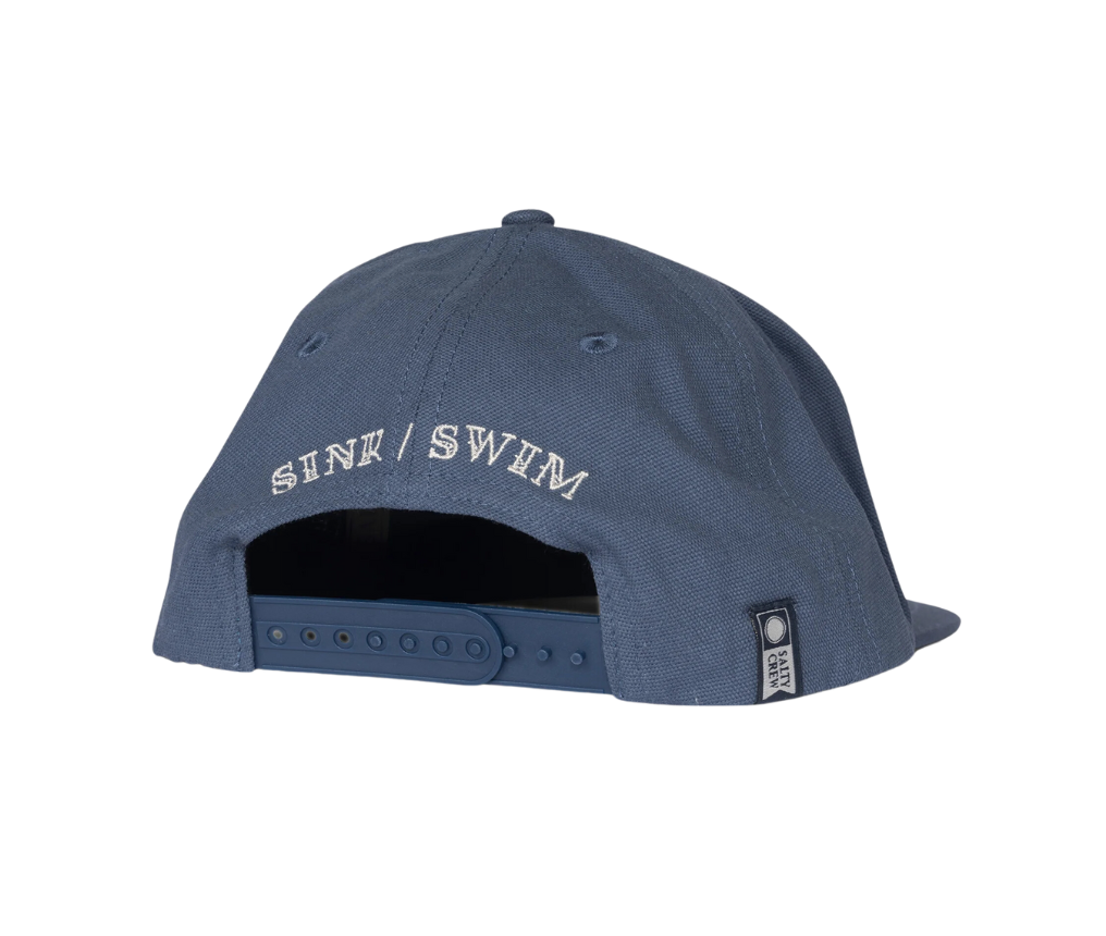 Salty Crew - Hopper - 5-Panel Snapback - Slate - Headz Up 