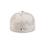 New Era - 59FIFTY Fitted Cap - Oakland Athletics - Armed Forces (2025) - Stone/Olive - Headz Up 