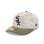 New Era - 59FIFTY Fitted Cap - Chicago White Sox - Armed Forces (2025) - Stone/Olive - Headz Up 