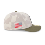 New Era - 59FIFTY Fitted Cap - Boston Red Sox - Armed Forces (2025) - Stone/Olive - Headz Up 