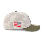 New Era - 59FIFTY Fitted Cap - San Diego Padres - Armed Forces (2025) - Stone/Olive - Headz Up 