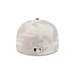 New Era - 59FIFTY Fitted Cap - San Diego Padres - Armed Forces (2025) - Stone/Olive - Headz Up 