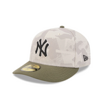 New Era - 59FIFTY Fitted Cap - New York Yankees - Armed Forces (2025) - Stone/Olive - Headz Up 