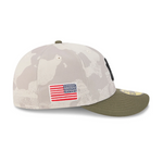 New Era - 59FIFTY Fitted Cap - New York Yankees - Armed Forces (2025) - Stone/Olive - Headz Up 
