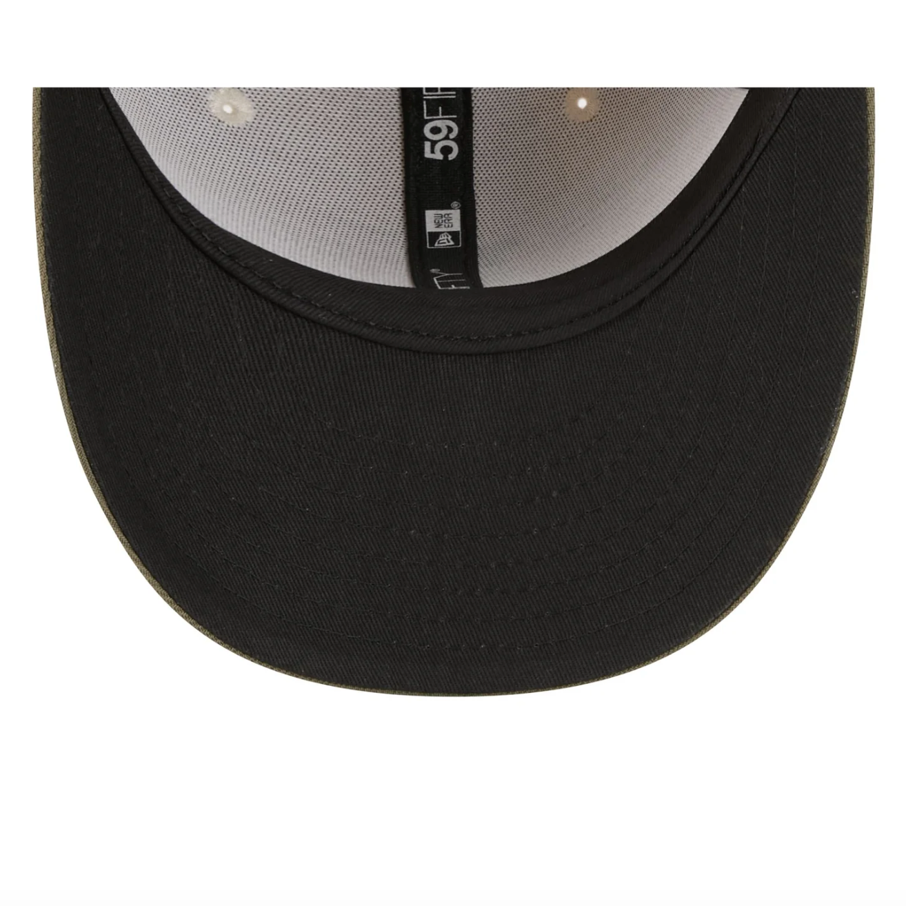 New Era - 59FIFTY Fitted Cap - Los Angeles Dodgers - Armed Forces (2025) - Stone/Olive - Headz Up 