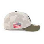 New Era - 59FIFTY Fitted Cap - St. Louis Cardinals - Armed Forces (2025) - Stone/Olive - Headz Up 