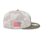 New Era - 9FIFTY SPLIT PANEL - New York Yankees - Armed Forces (2025) - Stone/Olive - Headz Up 