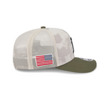 New Era - 9SEVENTY Stretch Fit - Oakland Athletics - Armed Forces (2025) - Stone/Olive - Headz Up 