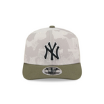 New Era - 9SEVENTY Stretch Fit - New York Yankees - Armed Forces (2025) - Stone/Olive - Headz Up 
