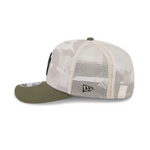 New Era - 9SEVENTY Stretch Fit - New York Yankees - Armed Forces (2025) - Stone/Olive - Headz Up 
