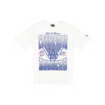 New Era - Sport Classics Washed Optic White T-Shirt - Los Angeles Dodgers - Headz Up 