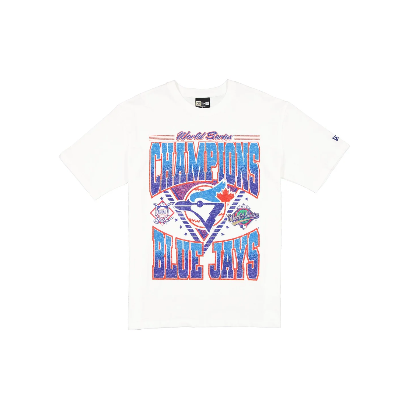 New Era - Sport Classics Washed Optic White T-Shirt - Toronto Blue Jays - Headz Up 