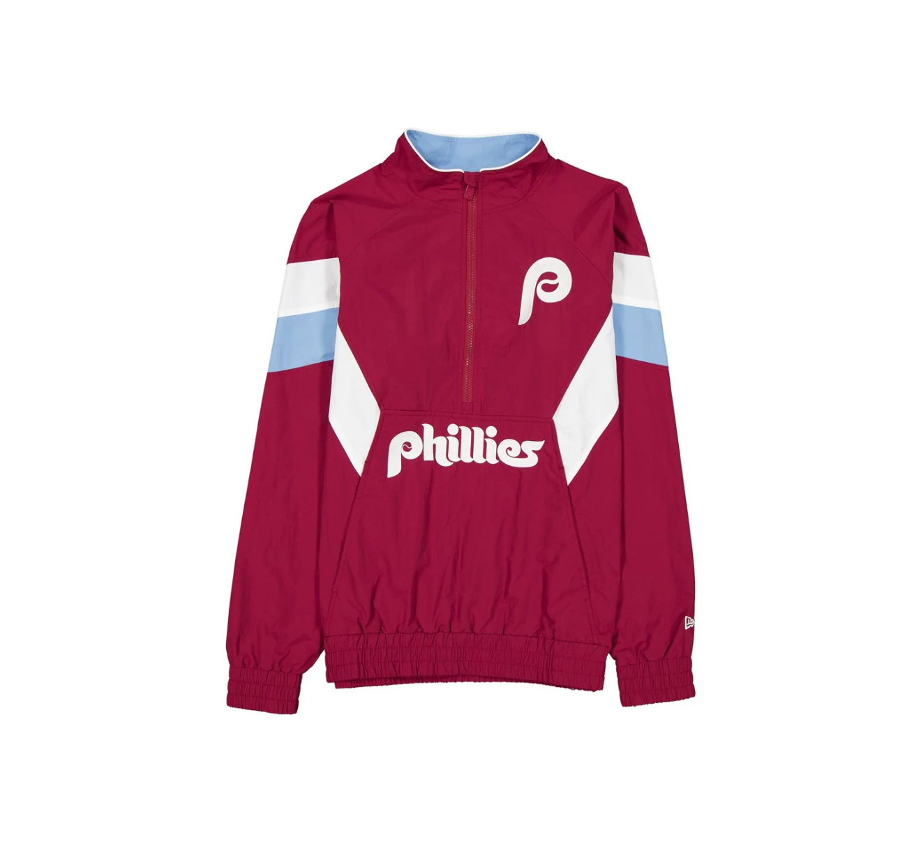New Era - Sport Classics Quarter Zip - Philadelphia Phillies - Dark Red - Headz Up 