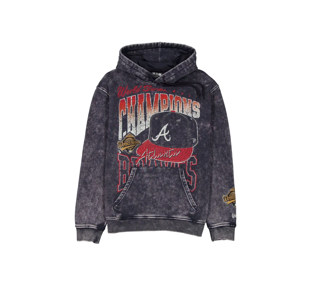 New Era - Sport Classics Washed Hoodie - Atlanta Braves - Headz Up 