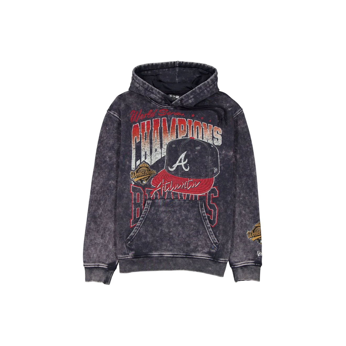 New Era - Sport Classics Washed Hoodie - Atlanta Braves - Headz Up 