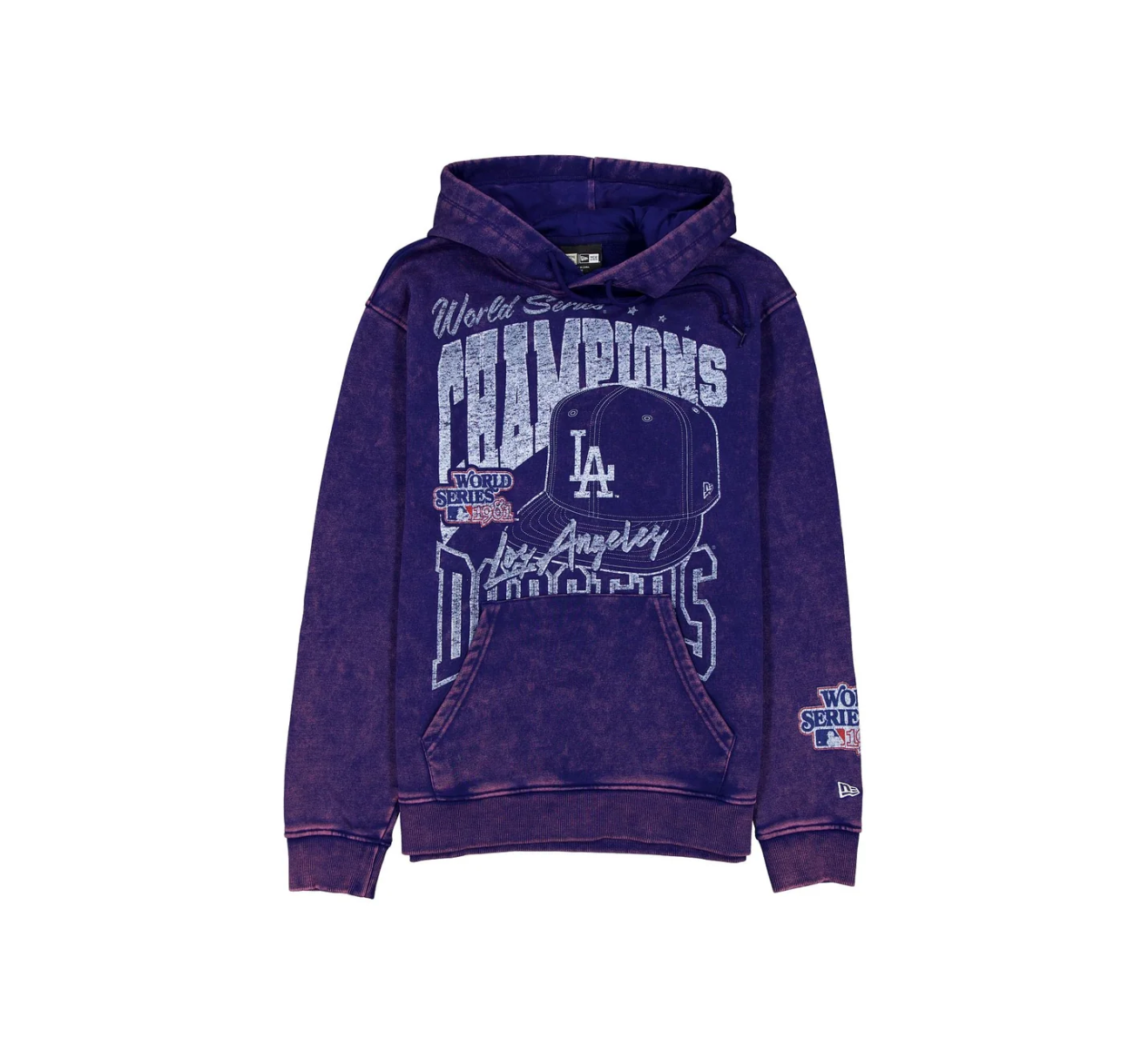 New Era - Sport Classics Washed Hoodie - Los Angeles Dodgers - Headz Up 
