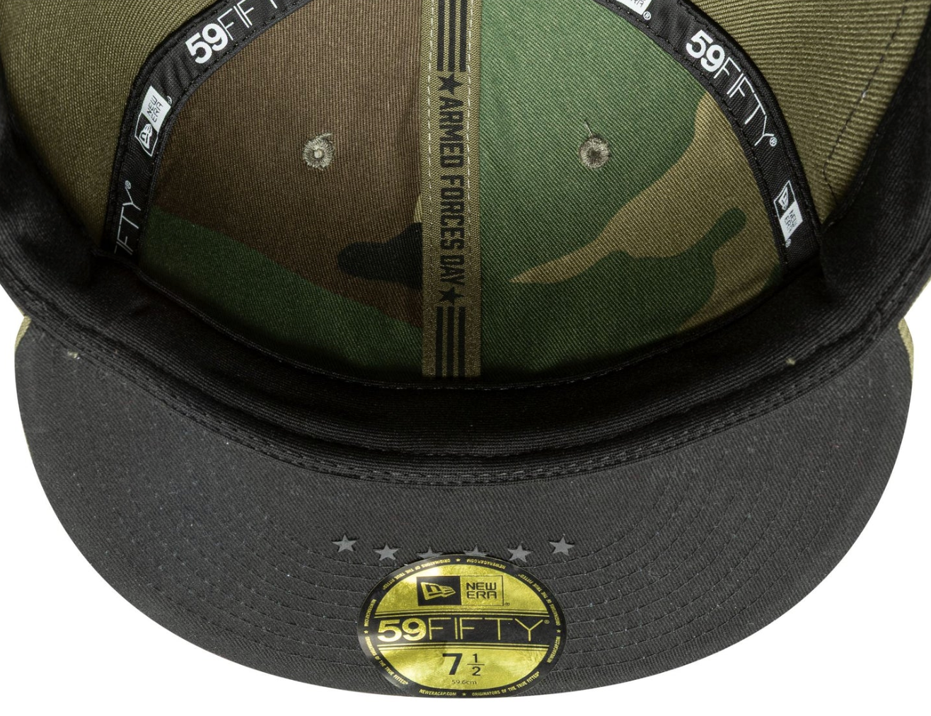 New Era - 59FIFTY - Pittsburgh Pirates - ARMED FORCES - Olive - Headz Up 