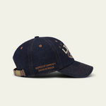 LES DEUX LD X NFL EMB Clean Up-cap i mørk denimblå med broderet logo