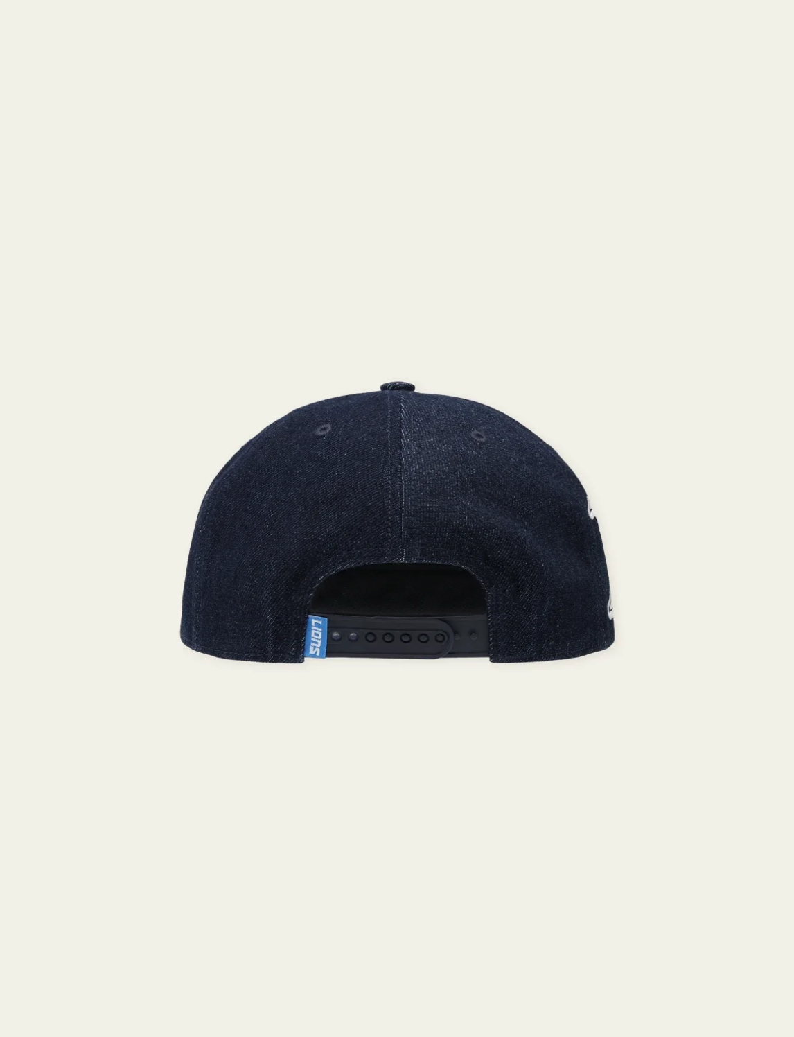 LES DEUX LD X NFL Side Hit denim-panelkasket i mørk marineblå med sidelogo