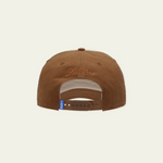 LES DEUX LD X NFL Contrast Pinch Front cap i brun med kontrastdetaljer foran