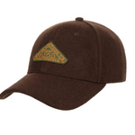 Stetson - Baseball Cap - Vintage Logo Patch Wool - Brown - Headz Up 