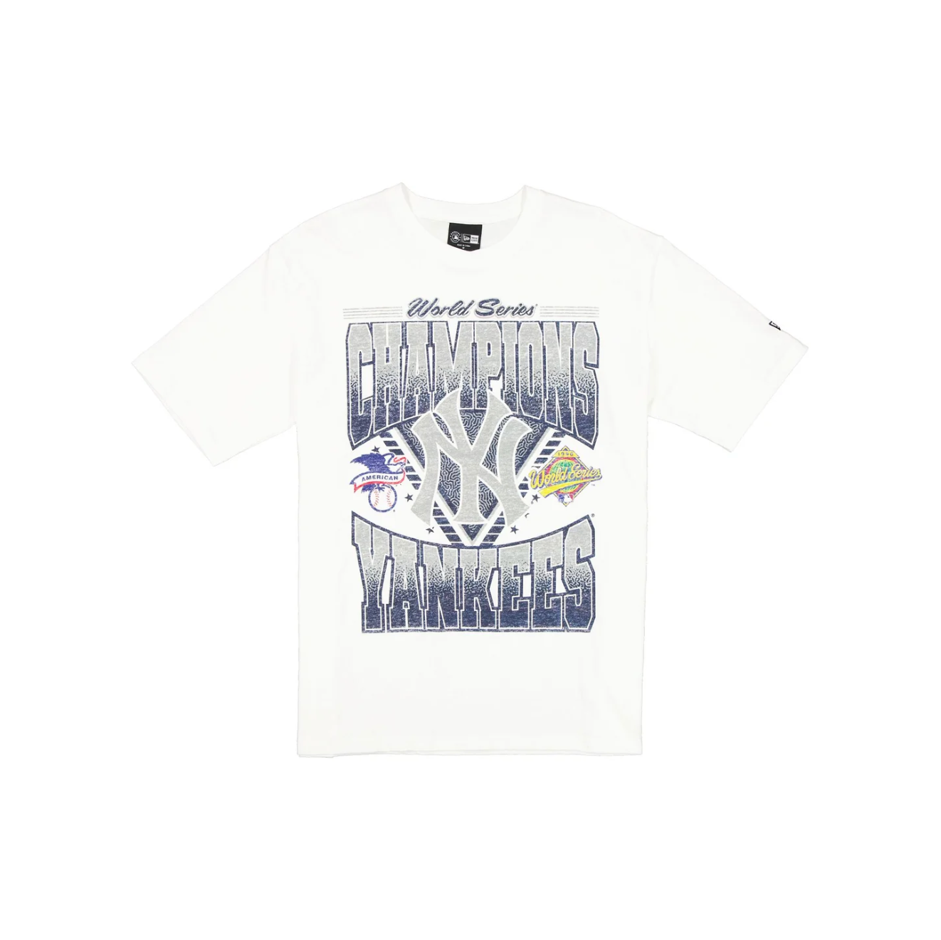 New Era - Sport Classics Washed Optic White T-Shirt - New York Yankees - Headz Up 