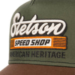 Stetson - Speed Shop - Trucker Cap - Olive/Brown - Headz Up 