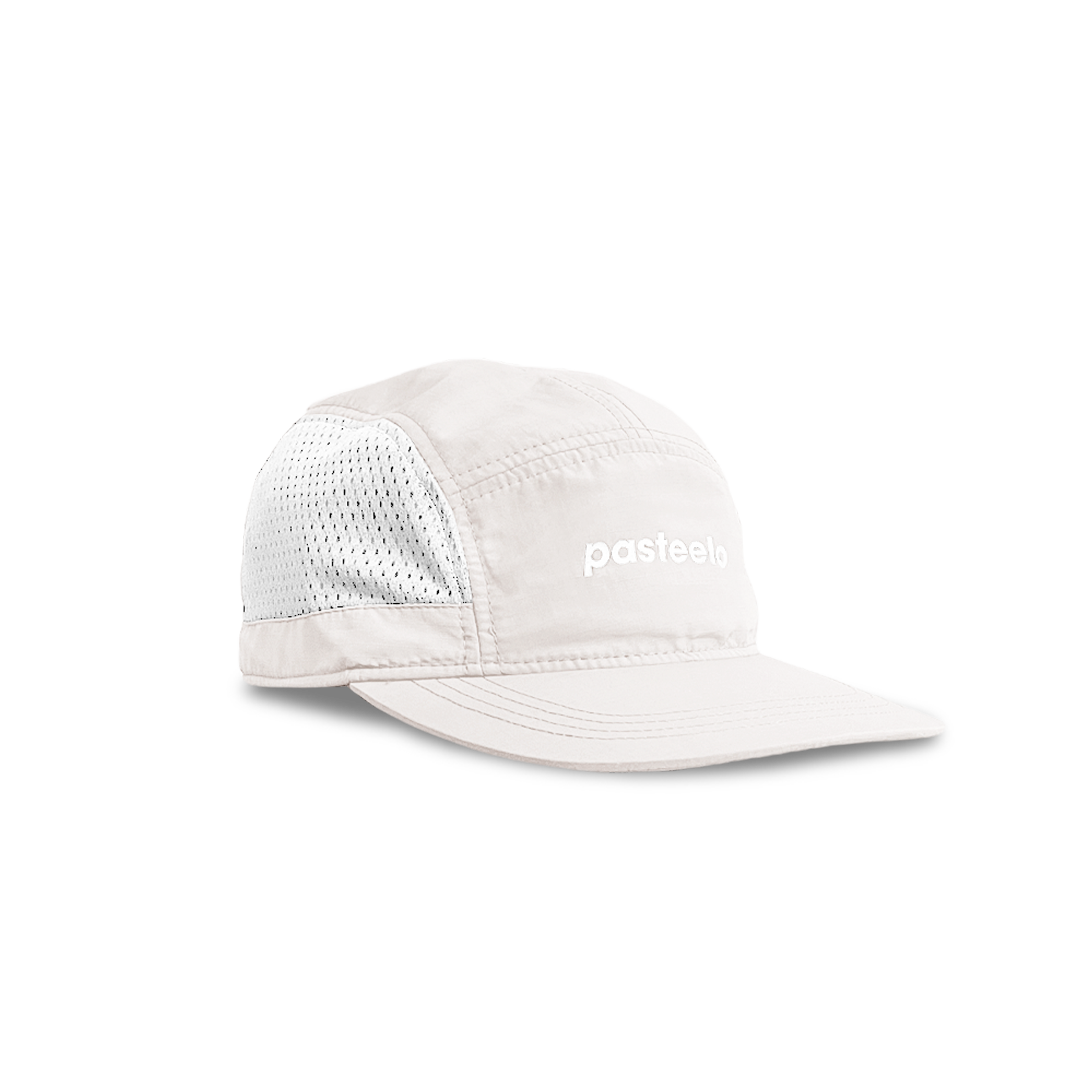 Pasteelo - Sports 5-panel Cap - White - Headz Up 