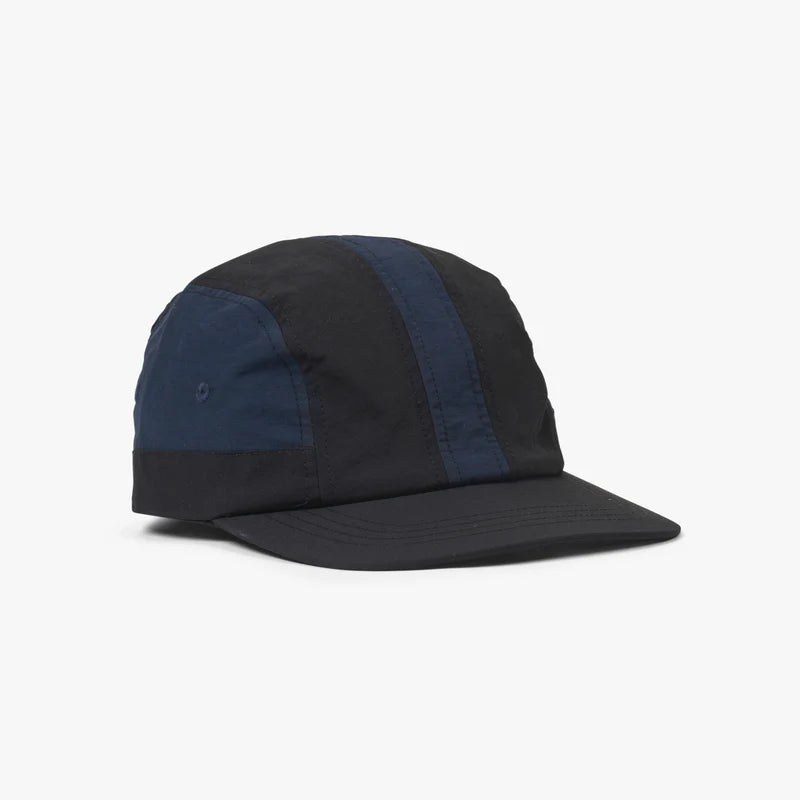 Pasteelo - STRIPE Unstructured Cap - Black/Navy - Headz Up 