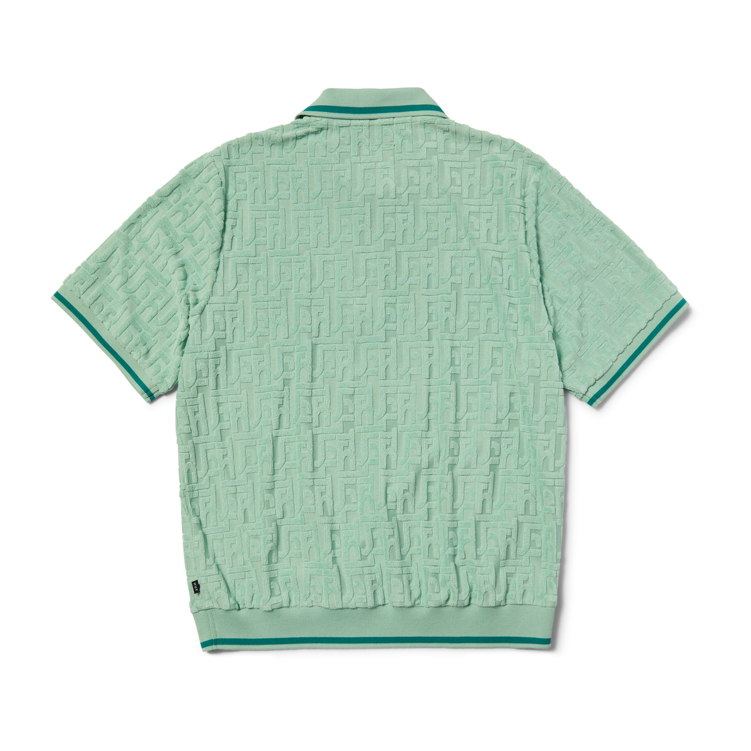 HUF - Tether jacquard S/S Terry Top - Jade - Headz Up 