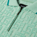 HUF - Tether jacquard S/S Terry Top - Jade - Headz Up 