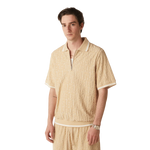 HUF - Tether jacquard S/S Terry Top - Twill - Headz Up 