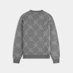DAILY PAPER - Tevin Monogram Knit Sweater - Grey - Headz Up 