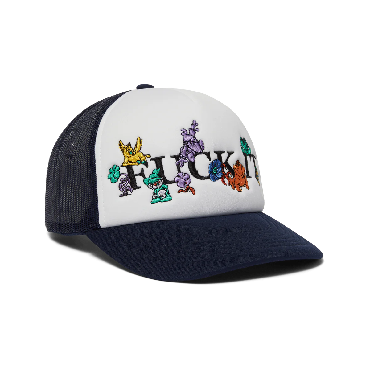 HUF - Trip Trucker Hat - Defender blue - Headz Up 