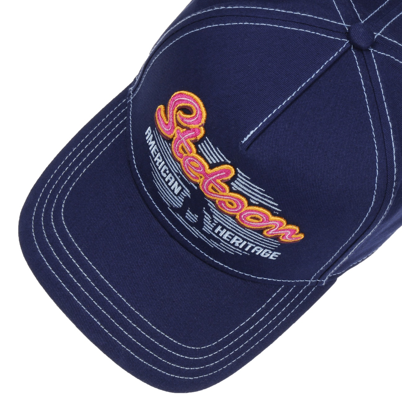 Stetson - Trucker Cap - Neon - Navy Blue - Headz Up 