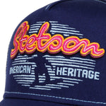 Stetson - Trucker Cap - Neon - Navy Blue - Headz Up 