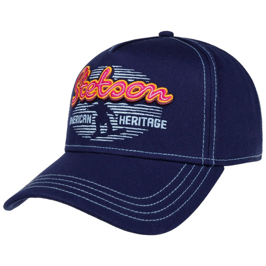 Stetson - Trucker Cap - Neon - Navy Blue