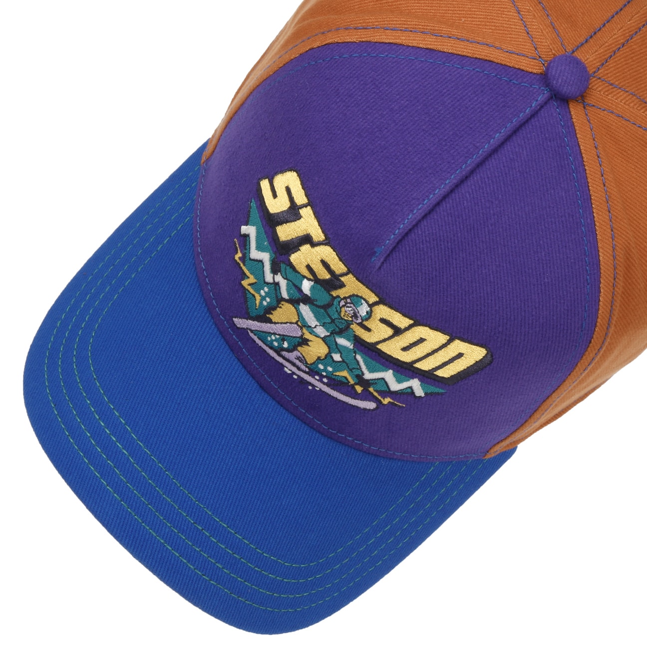 Stetson - Trucker Cap - Ski - Purple/Blue/Orange - Headz Up 