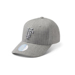 Upfront Nordic Headwear - SPINBACK Baseball Cap - Crown 4 - Light Grey/Mel Light Grey - Headz Up 