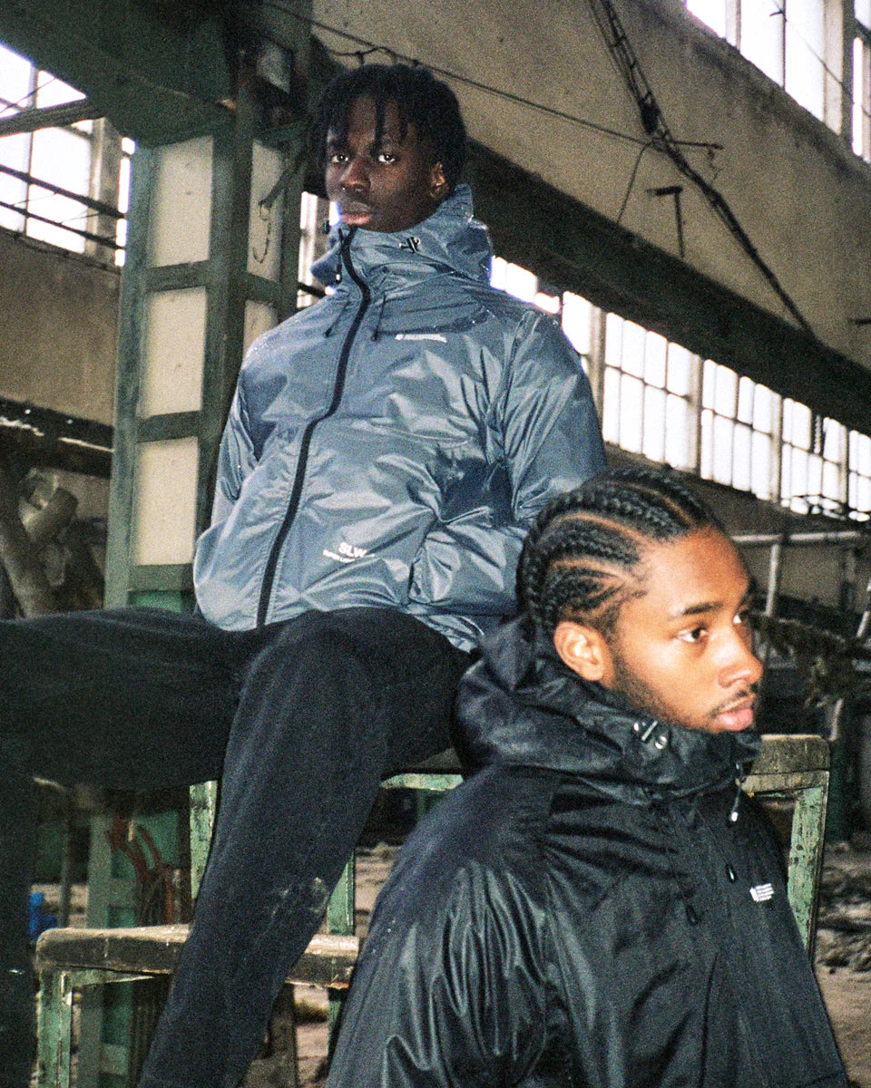 BLS - Alpha Windbreaker - Light Grey - Headz Up 