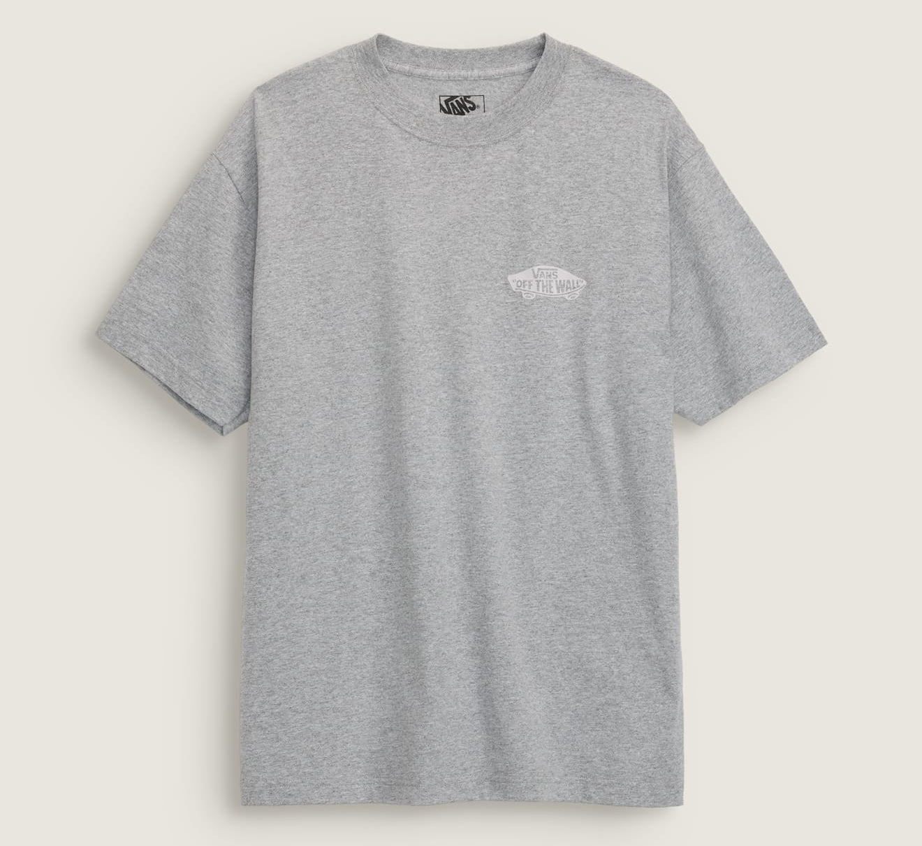 VANS - DOUBLE STANDARD - SS TEE - Athletic - Heather Grey - Headz Up 