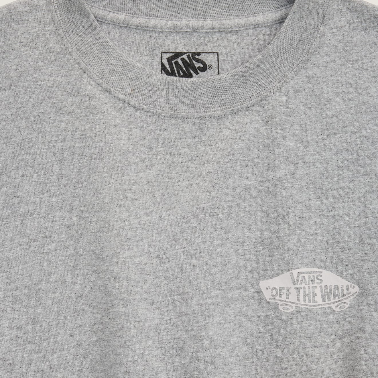 VANS - DOUBLE STANDARD - SS TEE - Athletic - Heather Grey - Headz Up 