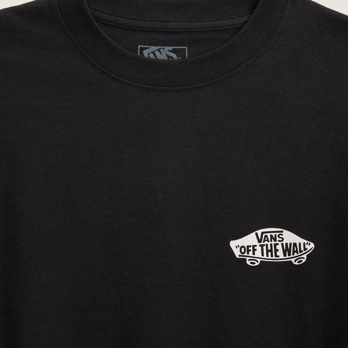 VANS - DOUBLE STANDARD - SS TEE - Athletic - Black - Headz Up 