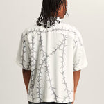 VANS - VAN DOREN Print Shirt - White - Headz Up 