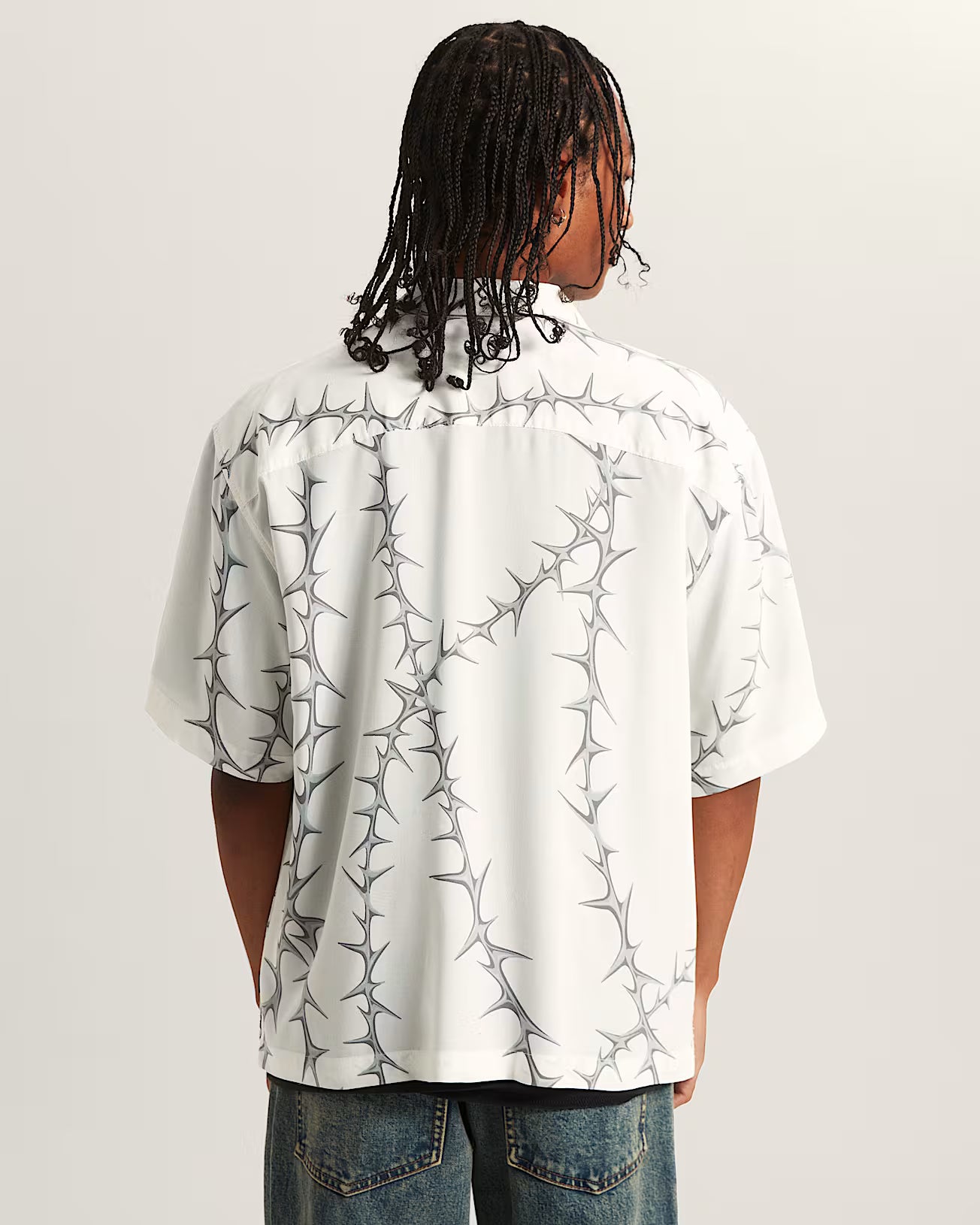 VANS - VAN DOREN Print Shirt - White - Headz Up 
